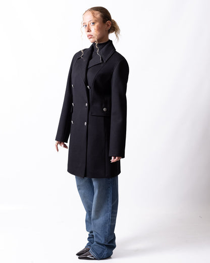 Cappotto Richmond X doppiopetto con bottoni metallici donna