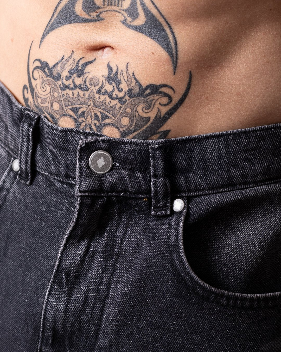 Jeans Marcelo Burlon straight "Icon Wings" uomo