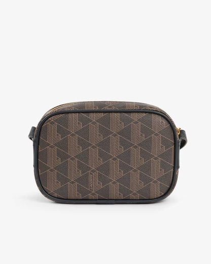 Tracolla Lacoste "Reporter" con stampa logo monogram