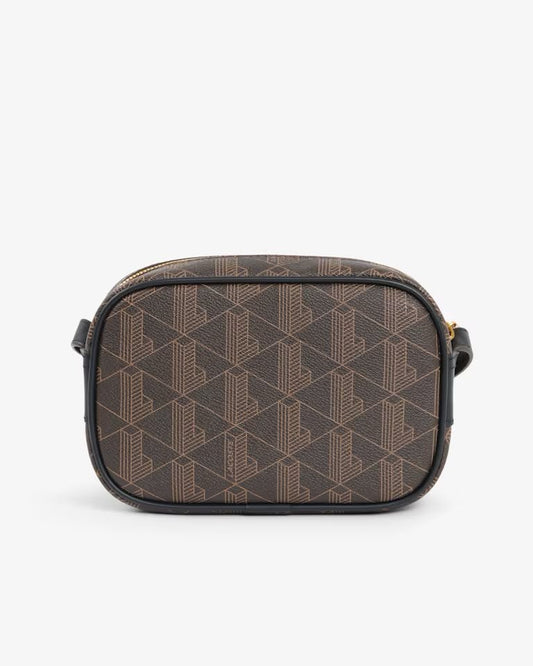 Tracolla Lacoste "Reporter" con stampa logo monogram