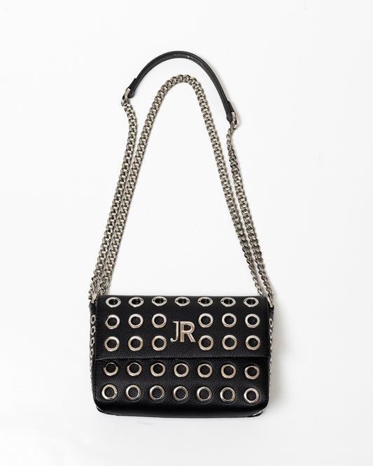 Borsa John Richmond in ecopelle con occhielli metallici donna
