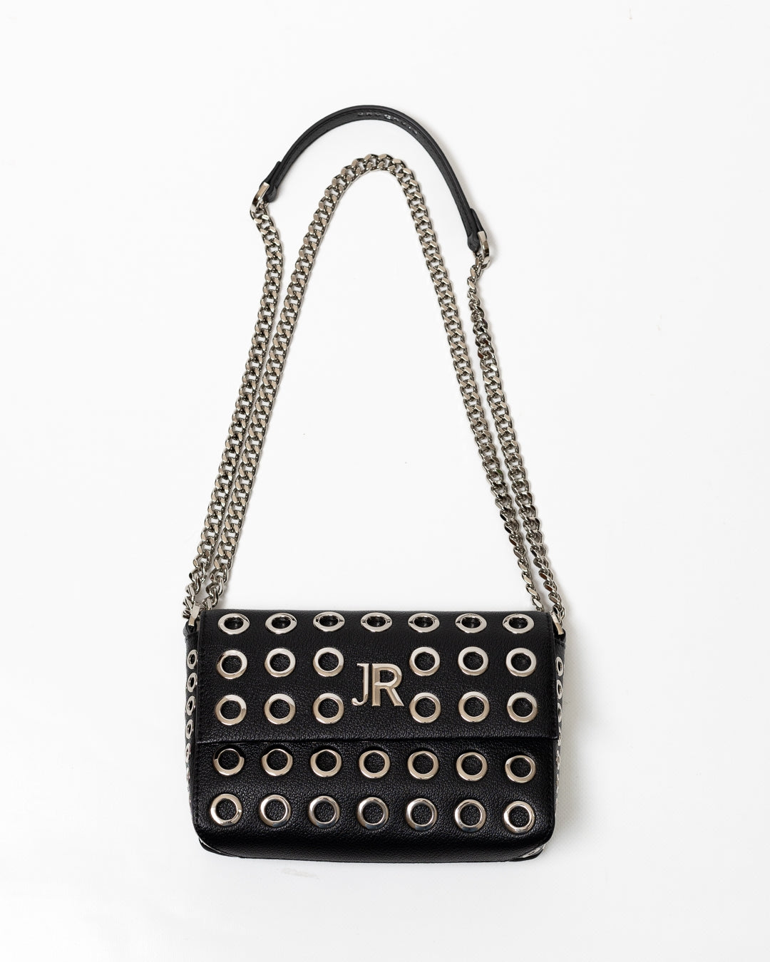 Borsa John Richmond in ecopelle con occhielli metallici donna