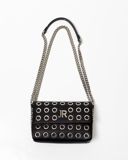 Borsa John Richmond in ecopelle con occhielli metallici donna