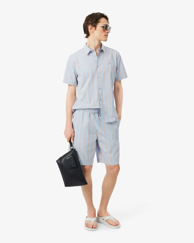 Camicia Lacoste regular a strisce uomo