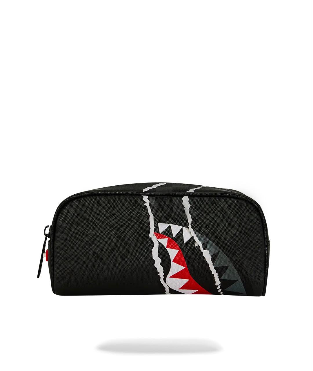 Pochette Sprayground nero CENTER RIP REVEALING GRAY CHECK POUCH