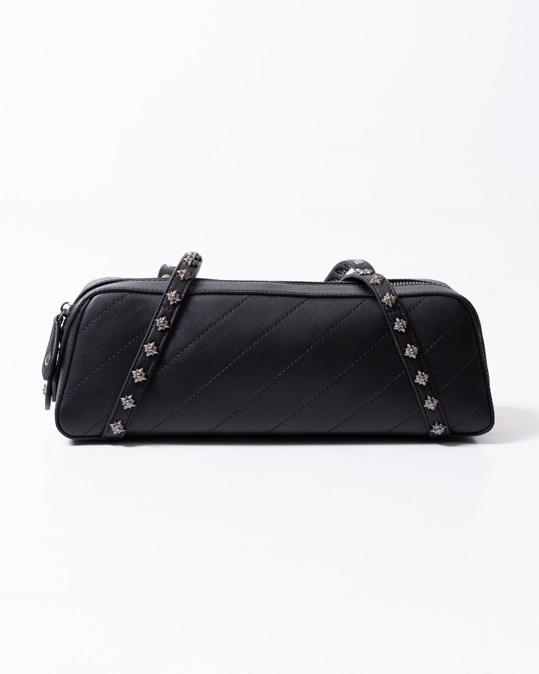 Borsa John Richmond con logo "JR" e borchie