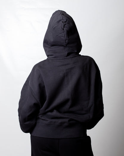 Felpa MSGM fullzip con logo signature ricamato