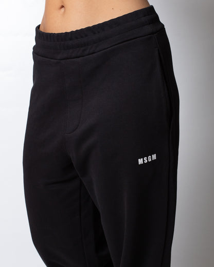 Pantalone MSGM in felpa con logo minimal