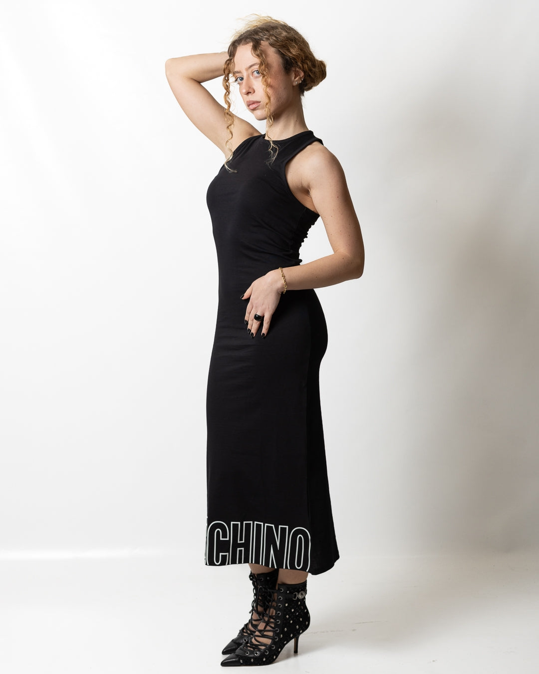 Abito Moschino Active lungo girocollo donna