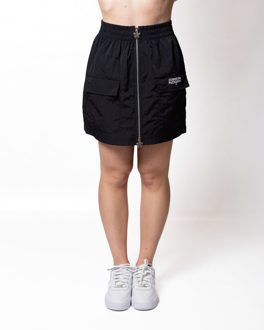 Gonna Comme des Fuckdown cargo in nylon donna