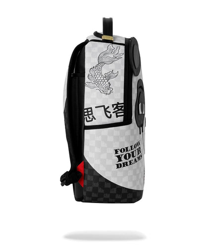 Zaino Sprayground bianco PANDA FACE BACKPACK 