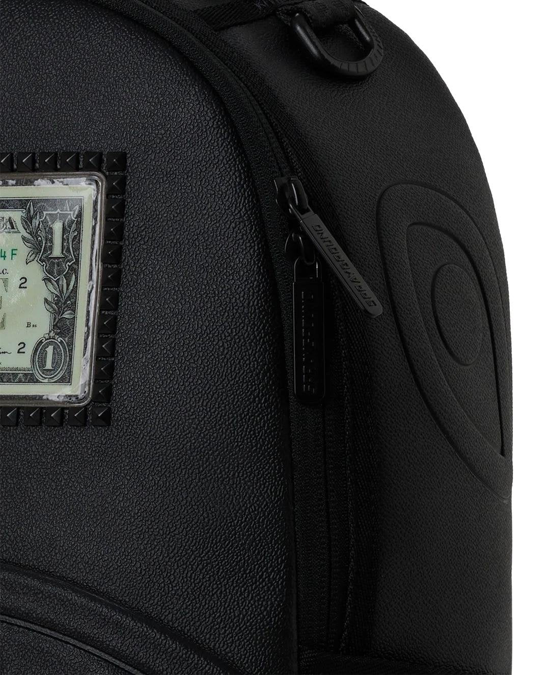 Zaino Sprayground nero REAL MONEY BACKPACK 