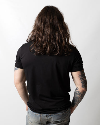 T-Shirt John Richmond con stampa strass uomo