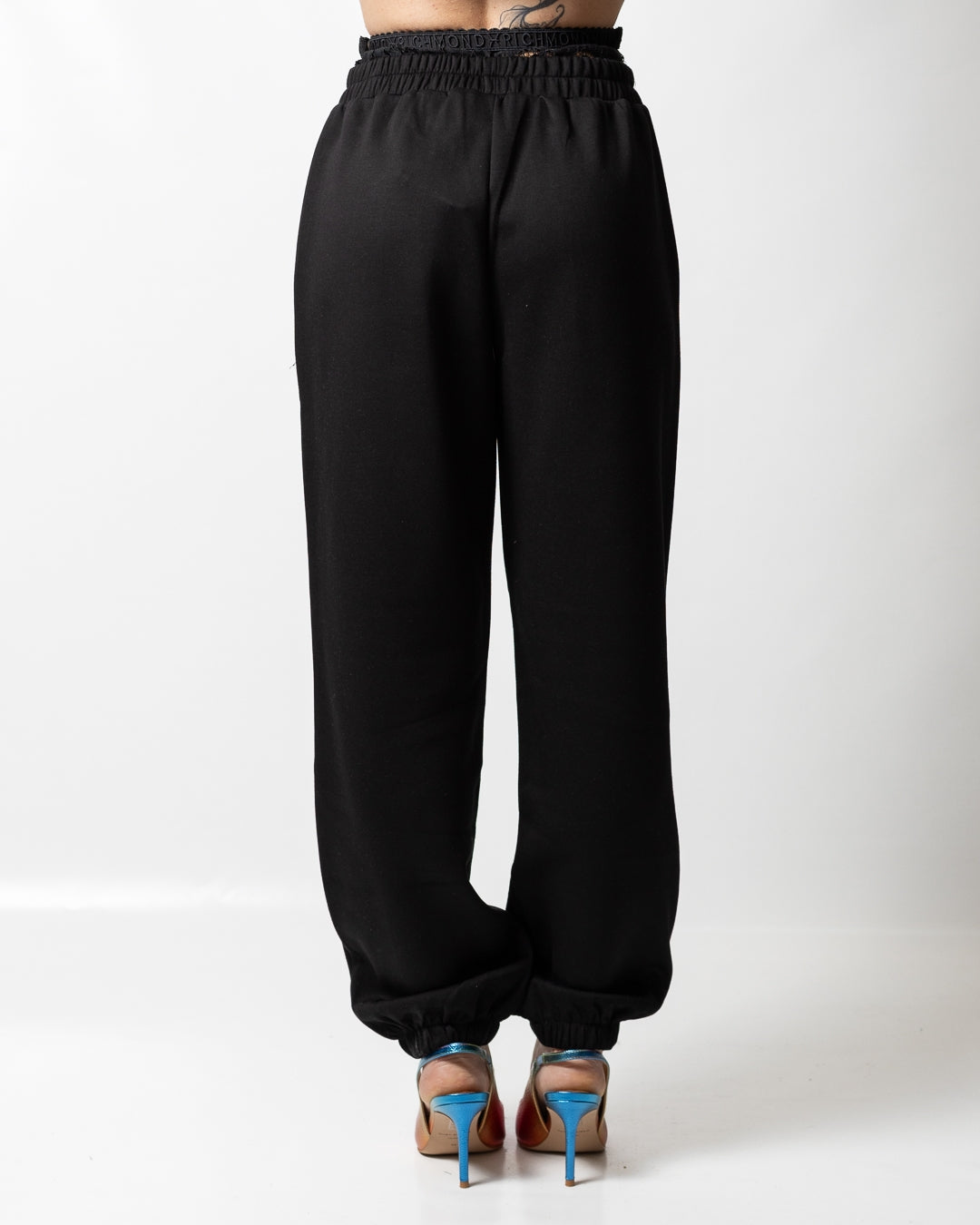 Pantalone Richmond X in felpa con pizzo donna