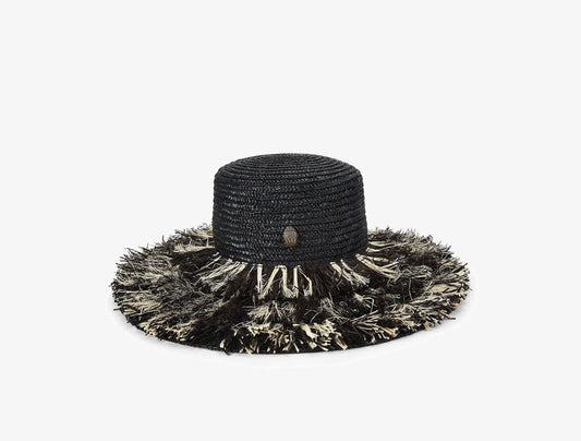 Cappello Kurt Geiger "Raffia Wide Brim" donna