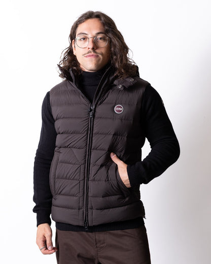 Gilet Colmar opaco con cappuccio staccabile uomo