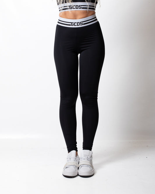Leggins GCDS "Logo Stripes" donna