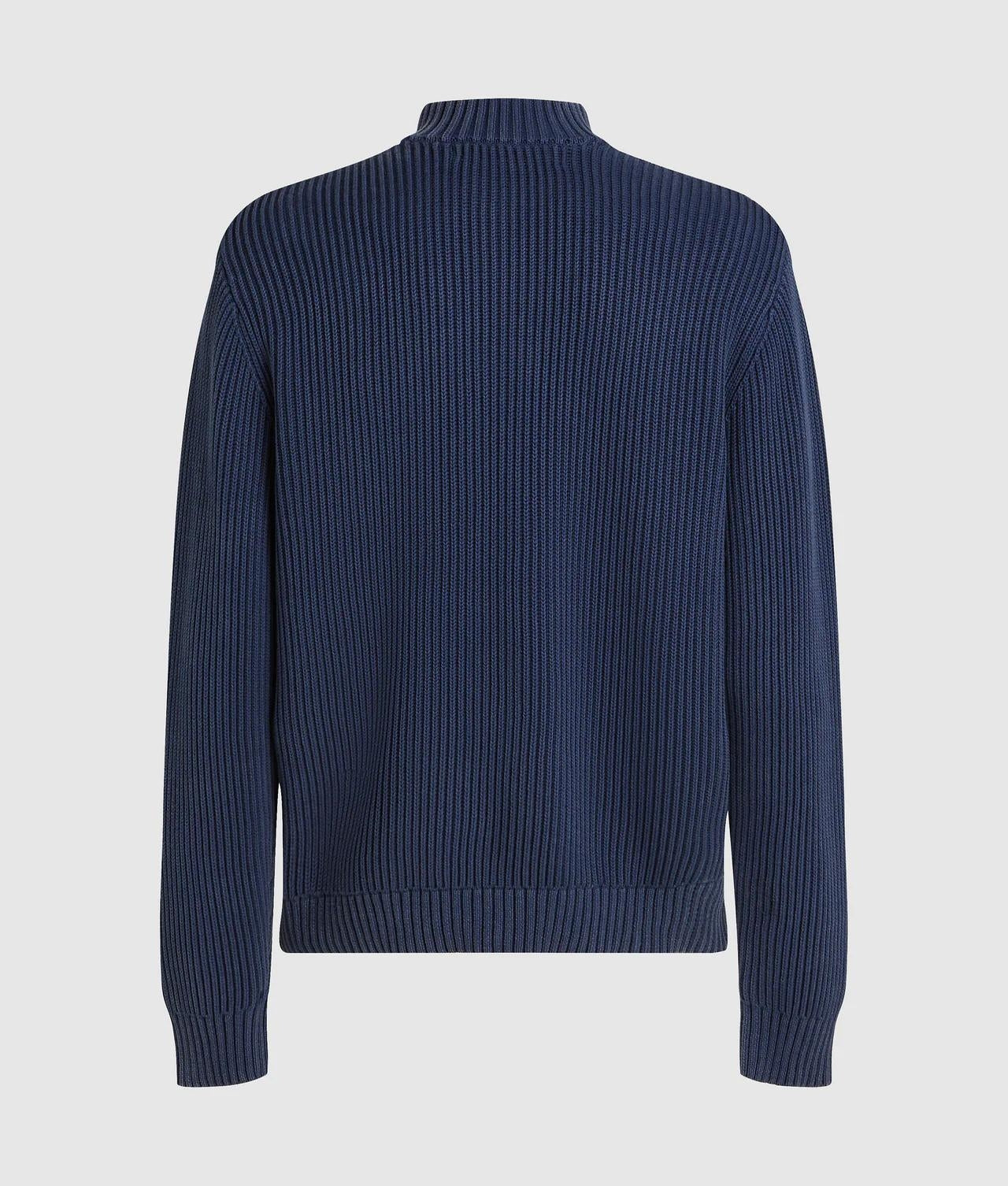 Maglia Karl Lagerfeld Jeans mezza zip uomo