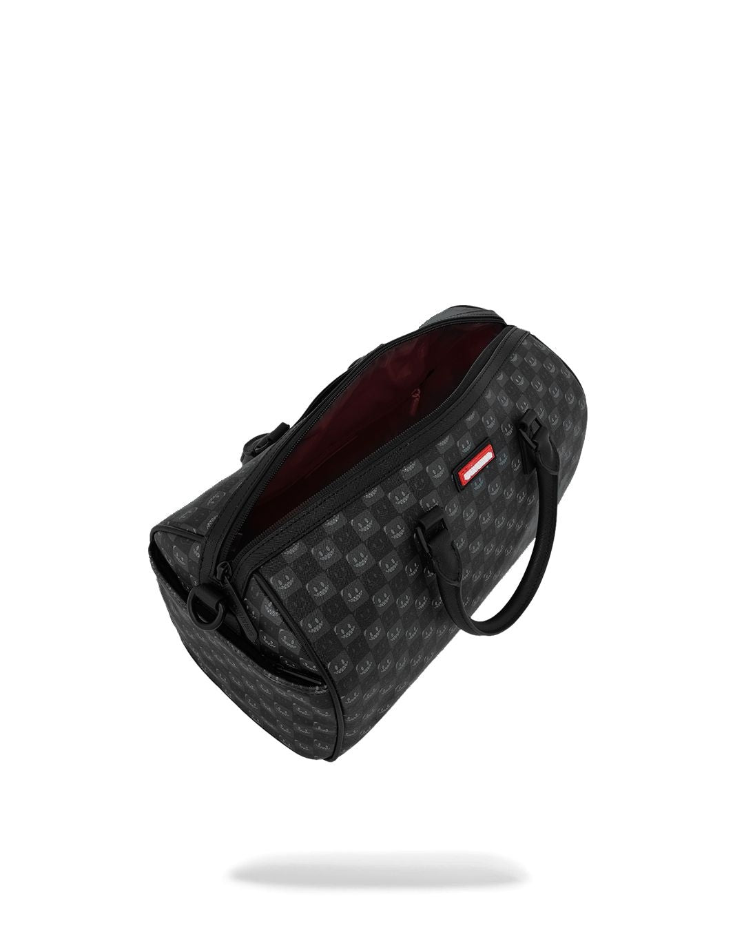 Borsa Sprayground nero SHARKS IN PARIS WTF BUBBLY BLACK CHECK MINI DUFFLE