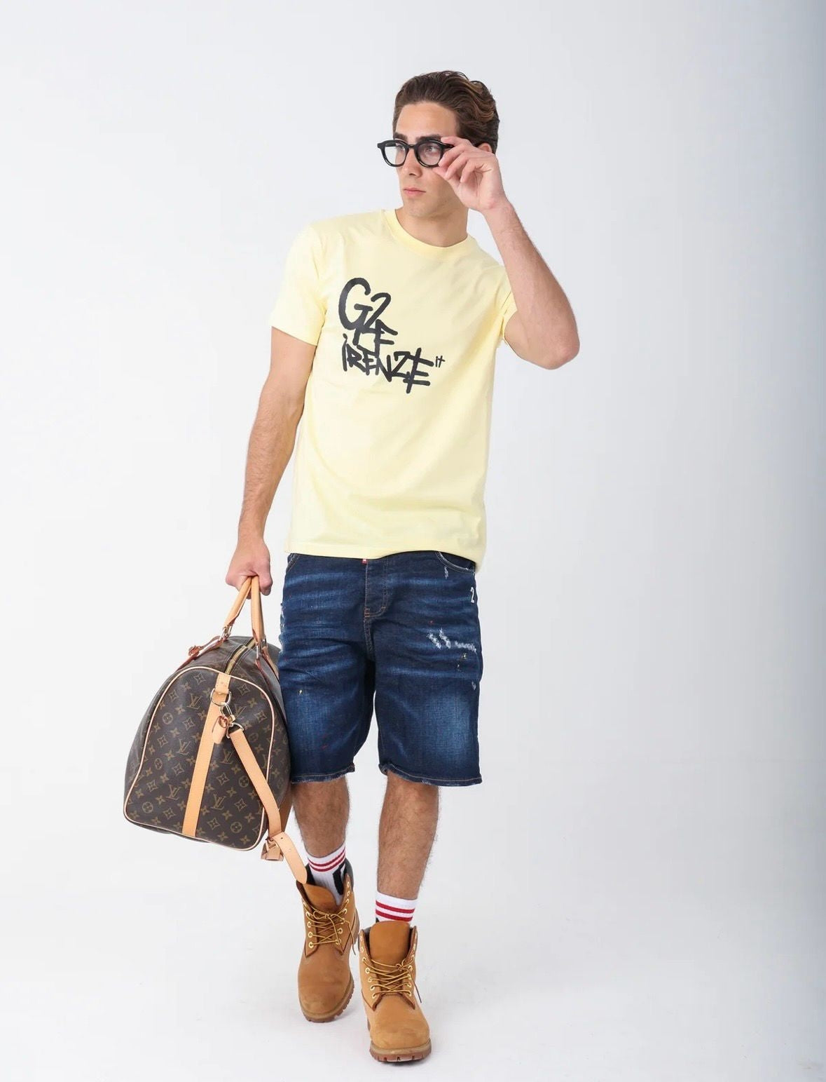Bermuda G2Firenze "RED SPOT" uomo