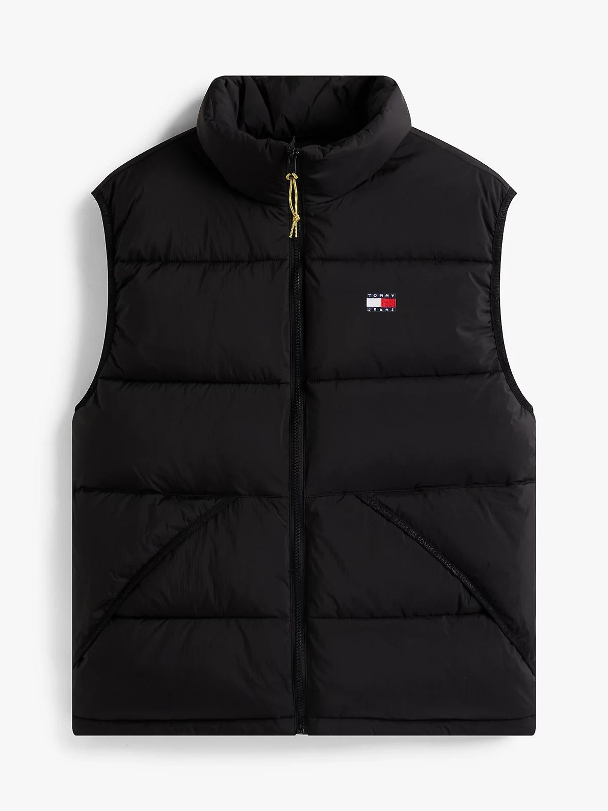 Gilet Tommy Jeans puffer logo bandiera uomo