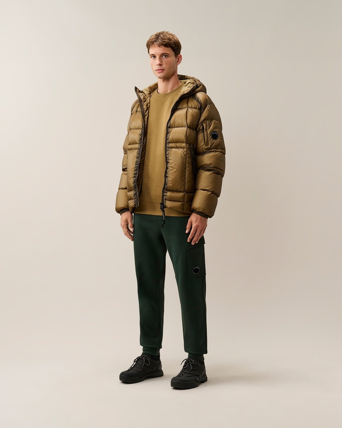 Pantalone C.P. Company cargo in felpa uomo