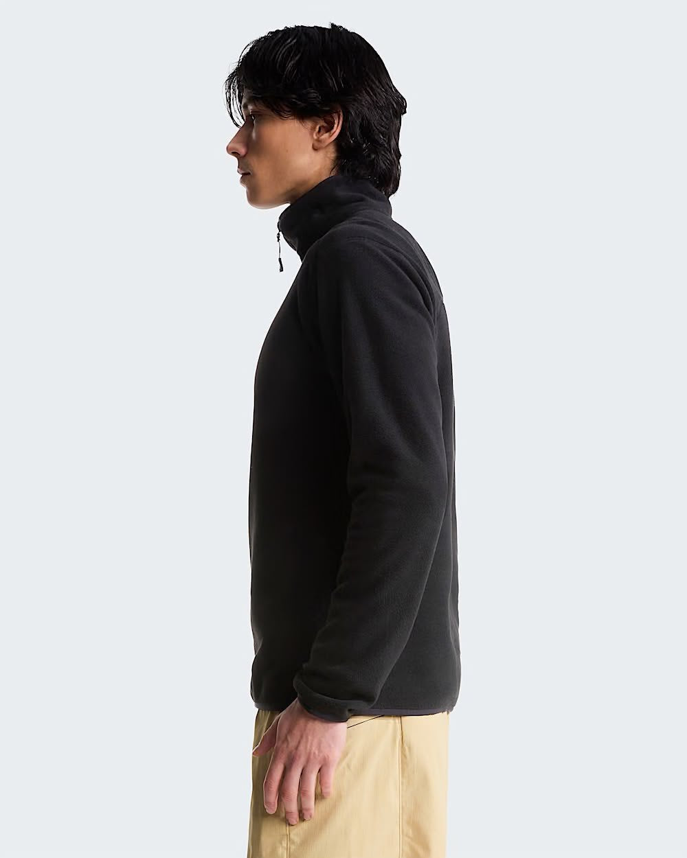 Felpa The North Face con logo ricamato e mezza zip