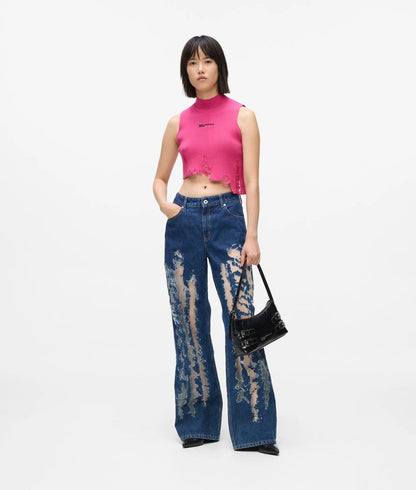 Jeans Karl Lagerfeld Jeans con dettagli trasparenti donna