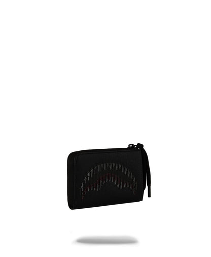 Portafoglio Sprayground nero DISAPPEARING SHARK WALLET
