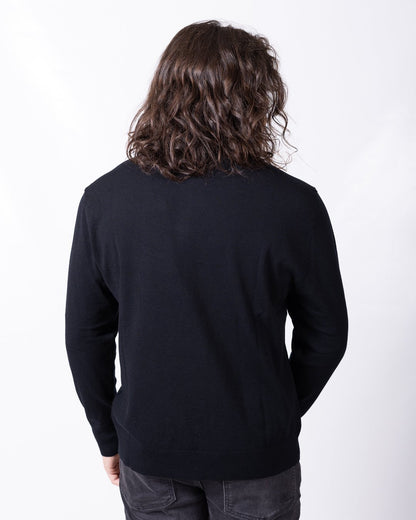Maglia polo C.P. Company in lana vergine con lente