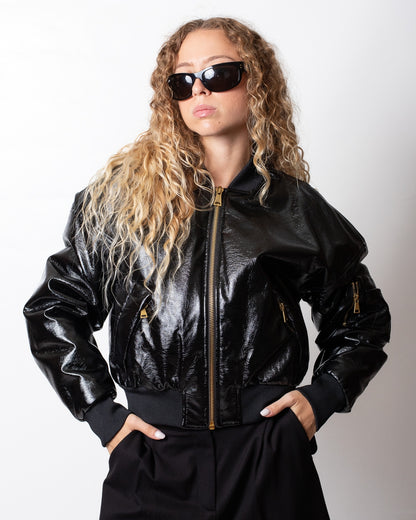 Giubbotto Versace Jeans Couture in similpelle donna