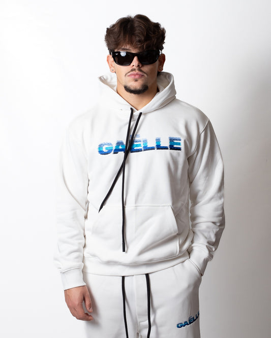 Felpa Gaelle con cappuccio e ricamo uomo