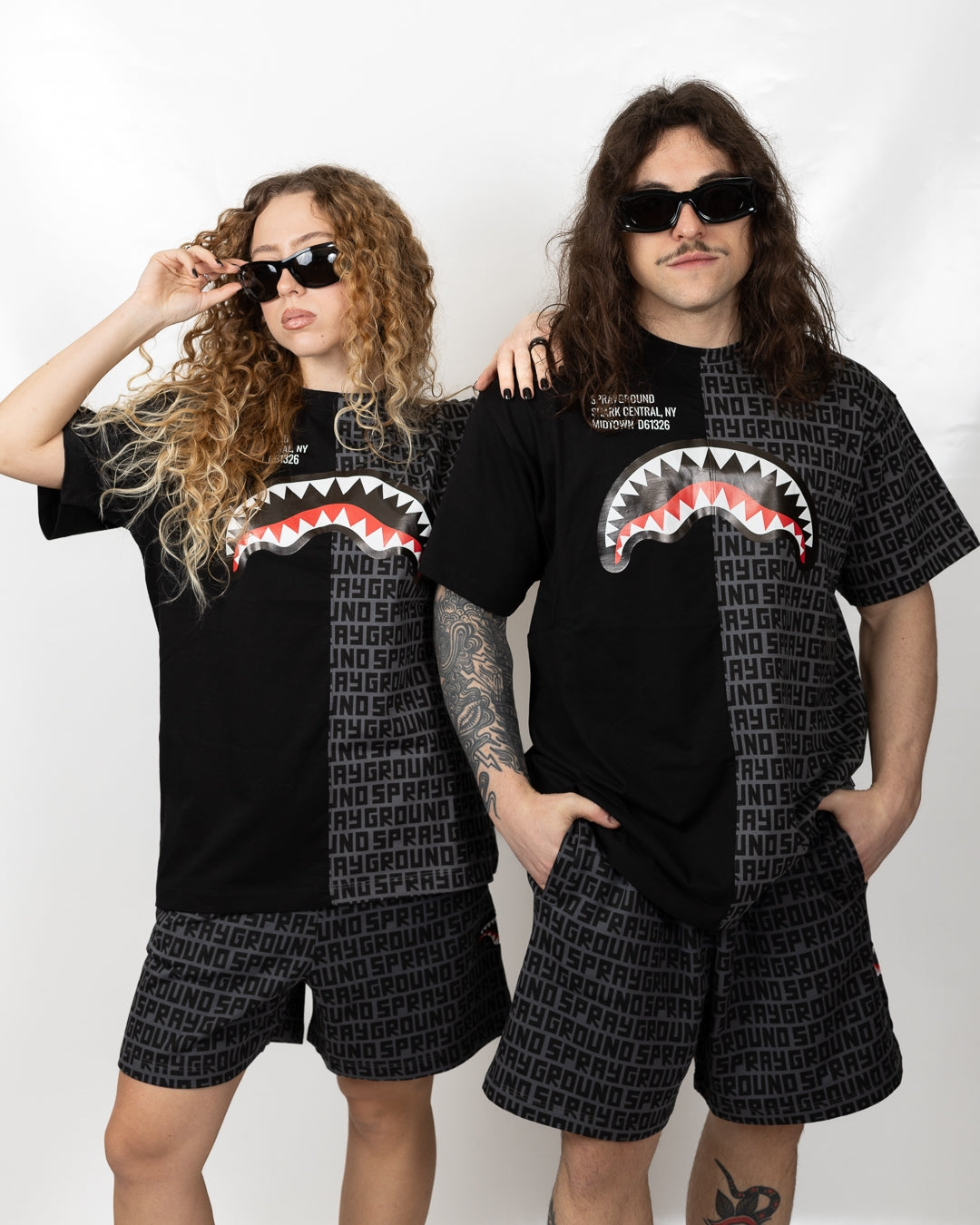 T-Shirt Sprayground "Shark Split Infinity"
