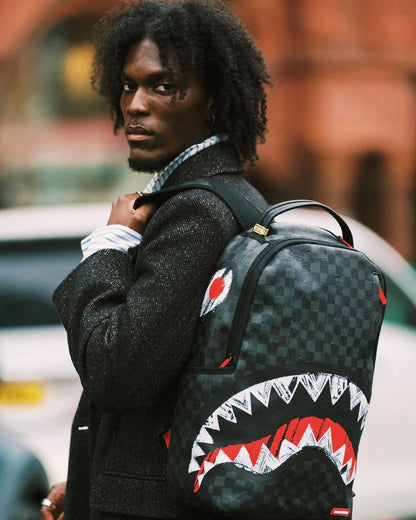 Zaino Sprayground nero "SCRIBBLE SHARK BACKPACK" dlxsv backpack