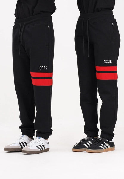 Pantalone GCDS in felpa logo regular