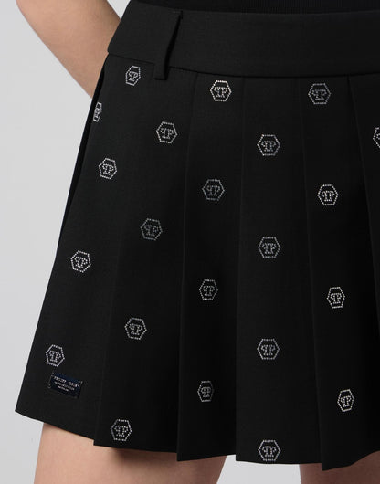 Gonna Philipp Plein "Monogram strass" donna