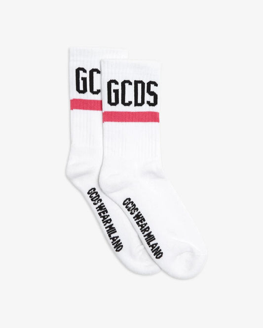 Calze GCDS in spugna con logo a contrasto
