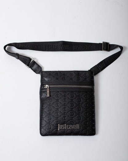 Tracolla Just Cavalli "Lettering Jacquard" uomo