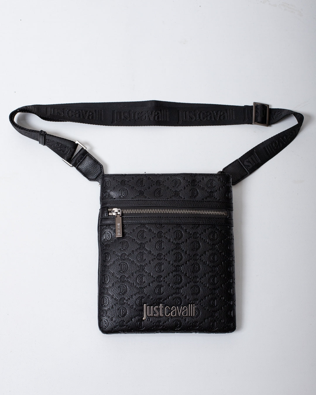 Tracolla Just Cavalli "Lettering Jacquard" uomo