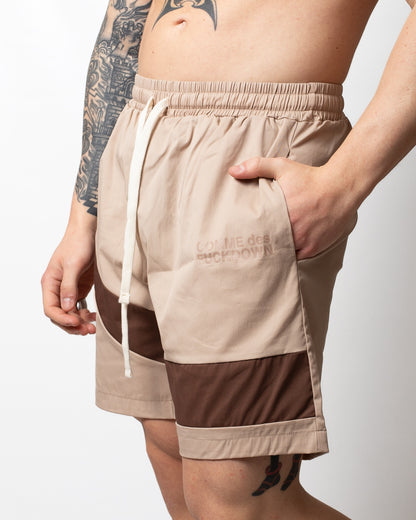 Bermuda Comme des Fuckdown in policotone con inserto uomo