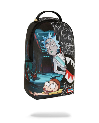 Zaino Sprayground nero Rich and Morty reveal backpack
