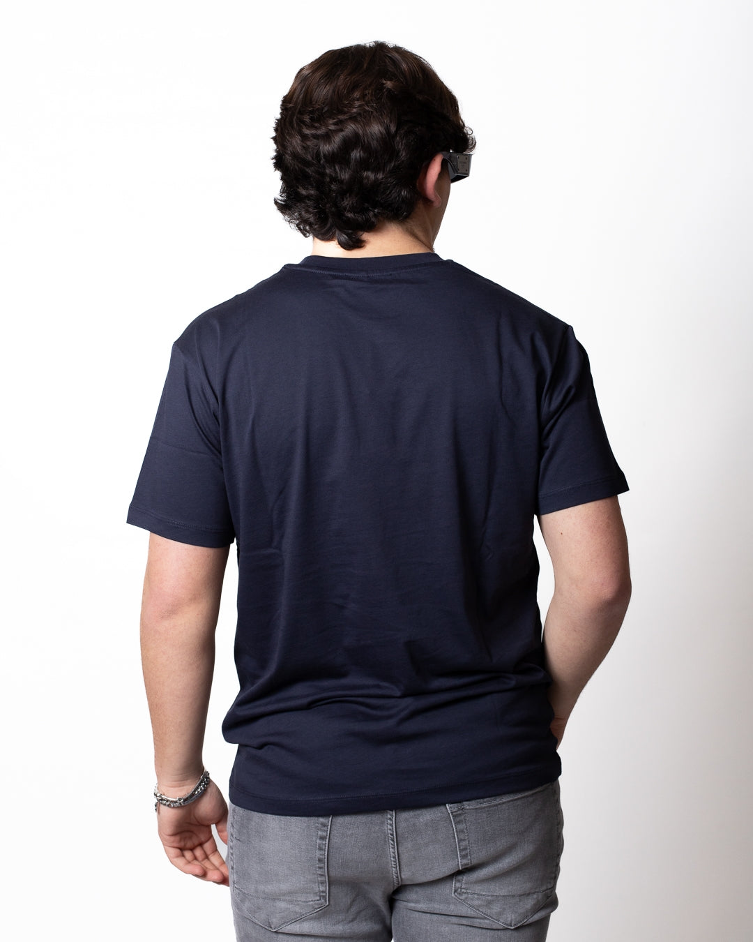T-Shirt Liu Jo con logo ricamato uomo