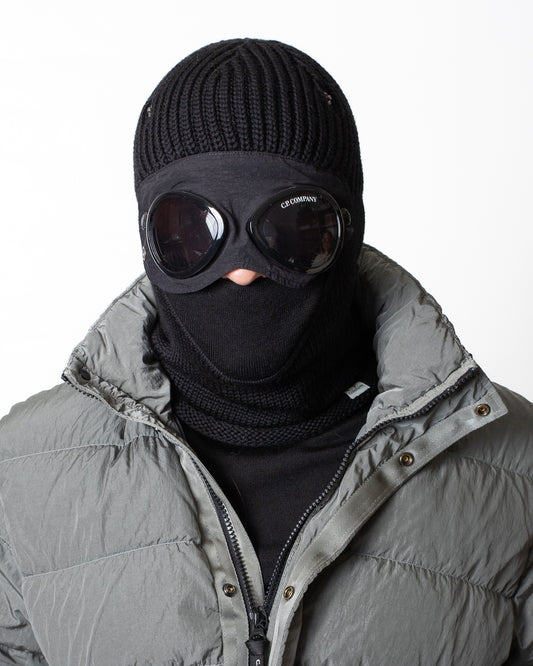 Balaclava C.P. Company in costina e in lana uomo
