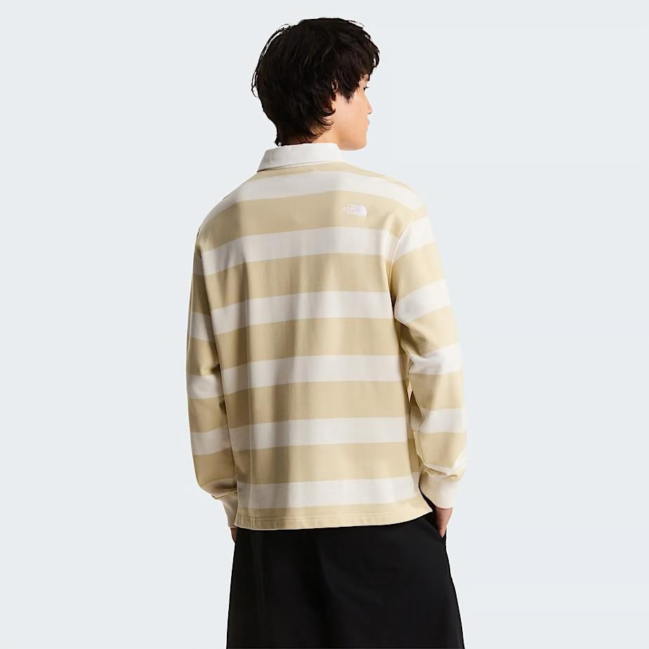 Polo The North Face in felpa a righe uomo