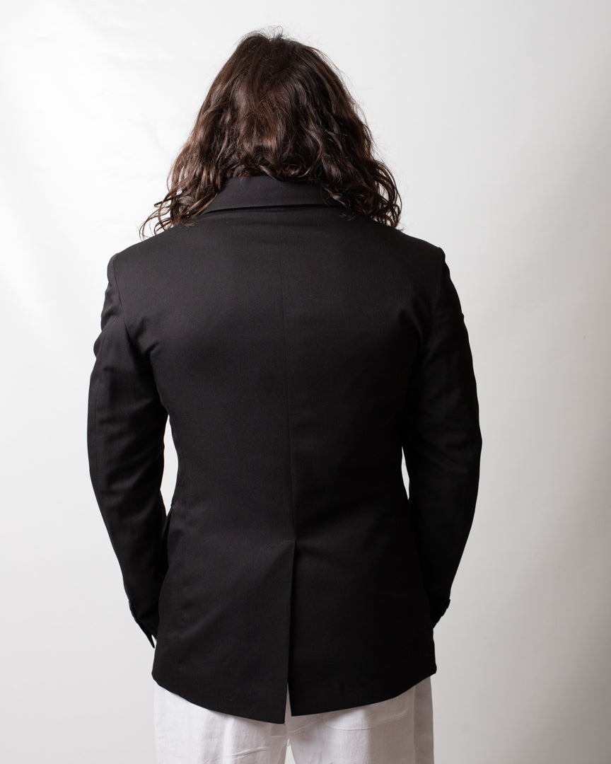 Giacca blazer Gaelle doppiopetto in poliviscosa uomo