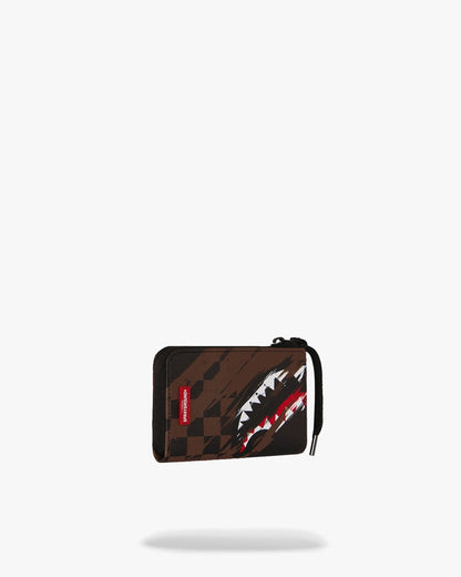 Portafoglio Sprayground marrone SMEARED GRUNGE WALLET 