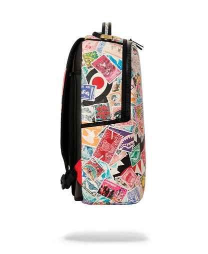 Zaino Sprayground nero USPS HALF STAMPS BACKPACK