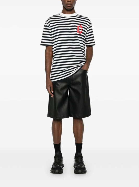 T-Shirt Marcelo Burlon "Headletter Stripe" uomo