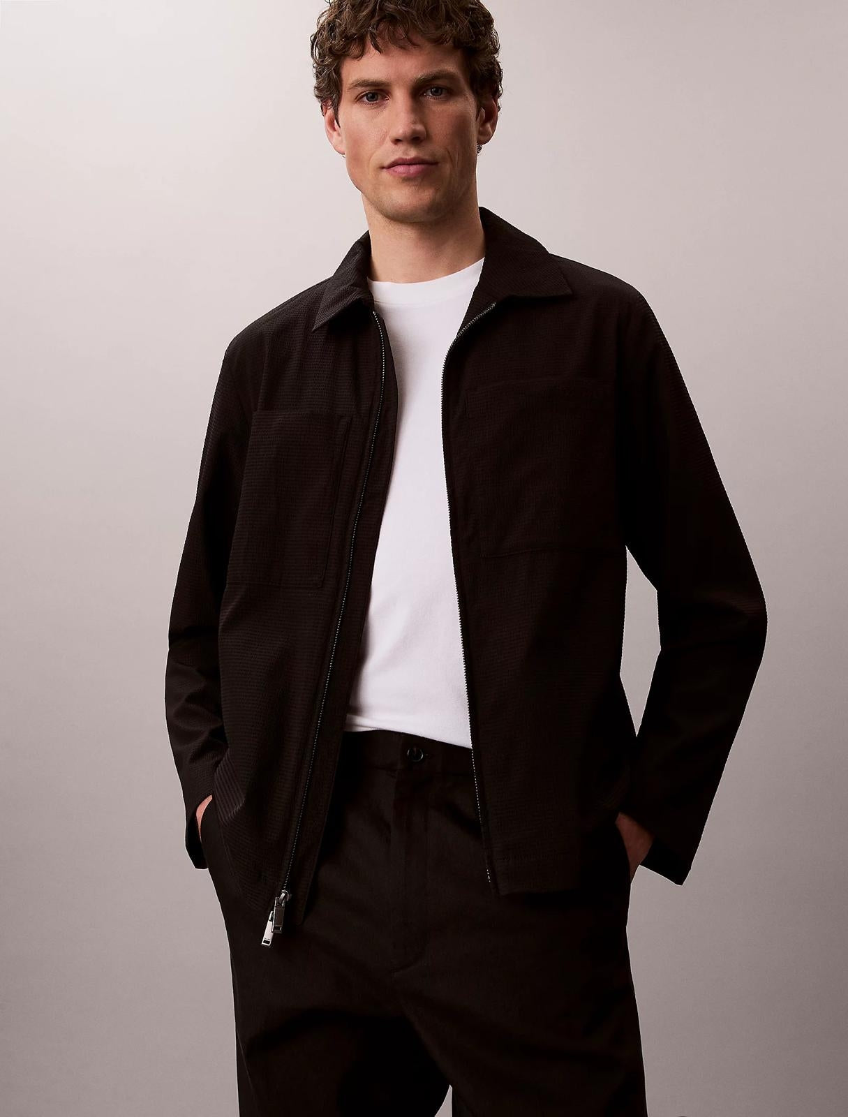 Giubbotto Calvin Klein "Seersucker" uomo