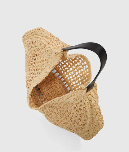 Borsa Karl Lagerfeld "Raffia Summer Hobo" donna